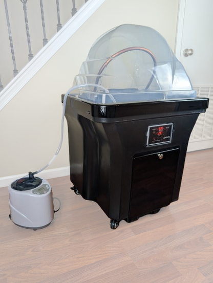 2025 Zensuya Portable Japanese Korean Head Spa Shampoo Bowl - Non-Plumbing With Internal Water Disposal