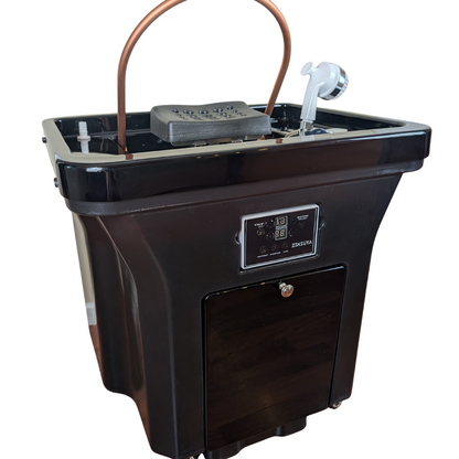 2025 Zensuya Portable Japanese Korean Head Spa Shampoo Bowl - Non-Plumbing With Internal Water Disposal