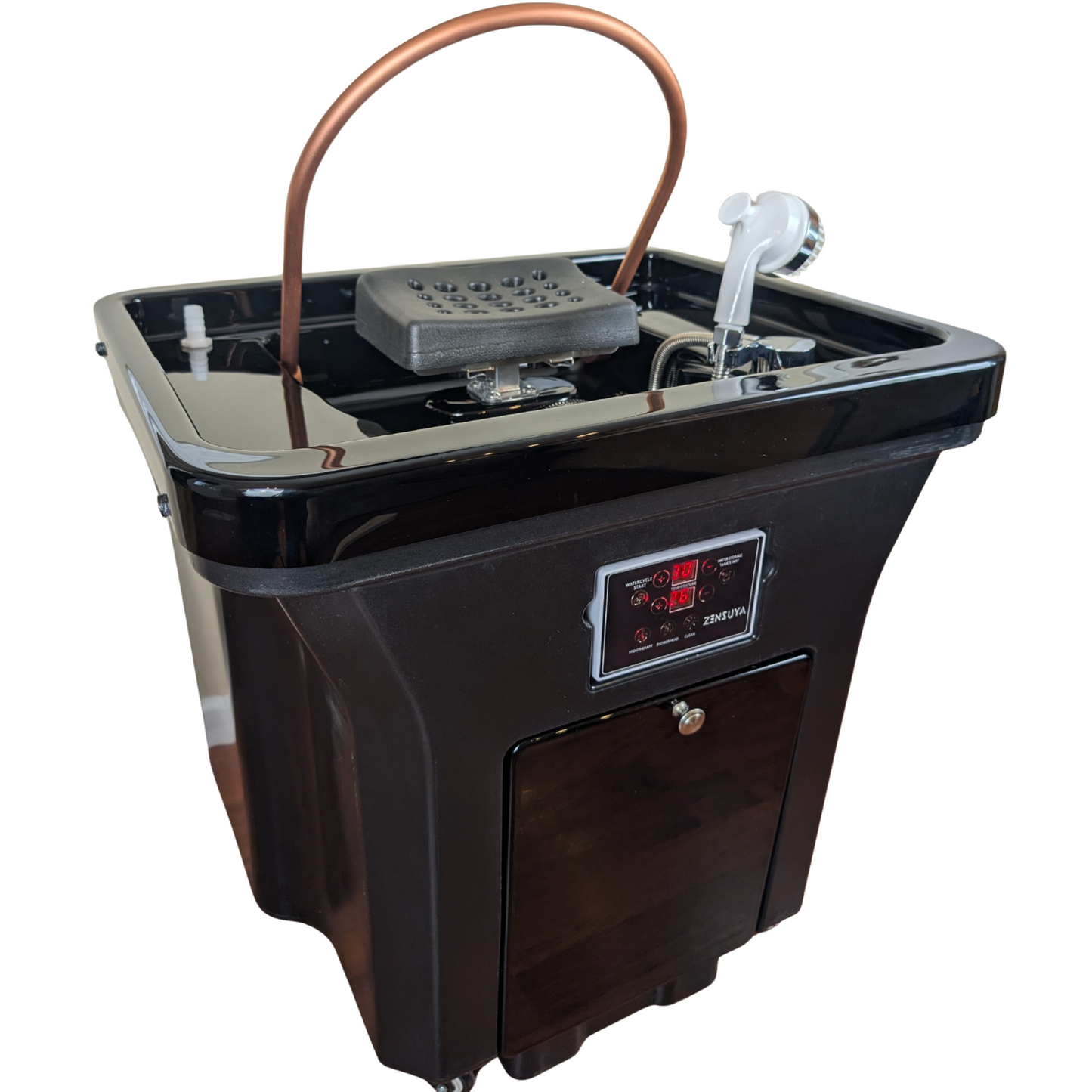 2025 Zensuya Portable Japanese Korean Head Spa Shampoo Bowl - Non-Plumbing With Internal Water Disposal