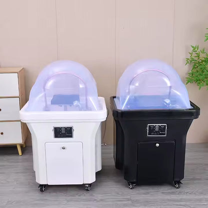 2025 Zensuya Portable Japanese Korean Head Spa Shampoo Bowl - Non-Plumbing With Internal Water Disposal