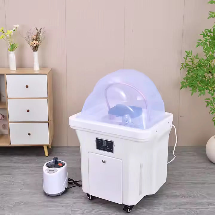 2025 Zensuya Portable Japanese Korean Head Spa Shampoo Bowl - Non-Plumbing With Internal Water Disposal